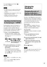 Preview for 17 page of Sony MEX-BT4050U Operating Instructions Manual