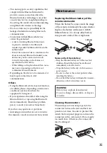 Предварительный просмотр 35 страницы Sony MEX-BT4050U Operating Instructions Manual