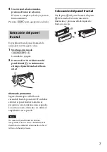 Preview for 47 page of Sony MEX-BT4050U Operating Instructions Manual