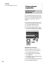 Предварительный просмотр 38 страницы Sony MEX-BT4100P Operating Instructions Manual