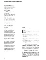 Предварительный просмотр 2 страницы Sony MEX-BT4100P Service Manual