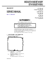 Предварительный просмотр 59 страницы Sony MEX-BT4100P Service Manual