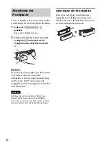 Предварительный просмотр 52 страницы Sony MEX-BT4100U Operating Instructions Manual