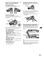 Предварительный просмотр 23 страницы Sony MEX-BT4750U Operating Instructions Manual