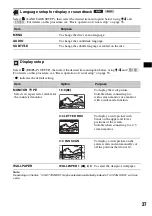 Предварительный просмотр 37 страницы Sony MEX-DV1000 - Cd/dvd Receiver, Mp3/wma Player Operating Instructions Manual