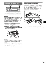 Предварительный просмотр 69 страницы Sony MEX-DV1000 - Cd/dvd Receiver, Mp3/wma Player Operating Instructions Manual