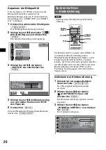 Предварительный просмотр 82 страницы Sony MEX-DV1000 - Cd/dvd Receiver, Mp3/wma Player Operating Instructions Manual