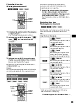 Предварительный просмотр 85 страницы Sony MEX-DV1000 - Cd/dvd Receiver, Mp3/wma Player Operating Instructions Manual