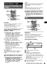 Предварительный просмотр 91 страницы Sony MEX-DV1000 - Cd/dvd Receiver, Mp3/wma Player Operating Instructions Manual