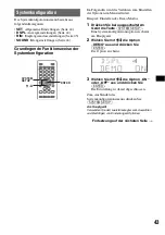 Предварительный просмотр 99 страницы Sony MEX-DV1000 - Cd/dvd Receiver, Mp3/wma Player Operating Instructions Manual