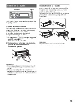 Предварительный просмотр 131 страницы Sony MEX-DV1000 - Cd/dvd Receiver, Mp3/wma Player Operating Instructions Manual