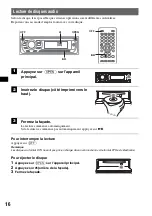 Предварительный просмотр 134 страницы Sony MEX-DV1000 - Cd/dvd Receiver, Mp3/wma Player Operating Instructions Manual