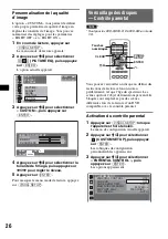 Предварительный просмотр 144 страницы Sony MEX-DV1000 - Cd/dvd Receiver, Mp3/wma Player Operating Instructions Manual