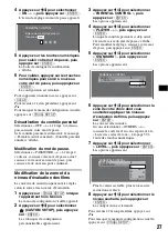 Предварительный просмотр 145 страницы Sony MEX-DV1000 - Cd/dvd Receiver, Mp3/wma Player Operating Instructions Manual