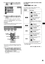 Предварительный просмотр 147 страницы Sony MEX-DV1000 - Cd/dvd Receiver, Mp3/wma Player Operating Instructions Manual