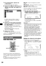 Предварительный просмотр 148 страницы Sony MEX-DV1000 - Cd/dvd Receiver, Mp3/wma Player Operating Instructions Manual