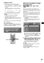 Предварительный просмотр 149 страницы Sony MEX-DV1000 - Cd/dvd Receiver, Mp3/wma Player Operating Instructions Manual