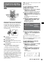 Предварительный просмотр 151 страницы Sony MEX-DV1000 - Cd/dvd Receiver, Mp3/wma Player Operating Instructions Manual