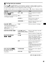 Предварительный просмотр 159 страницы Sony MEX-DV1000 - Cd/dvd Receiver, Mp3/wma Player Operating Instructions Manual