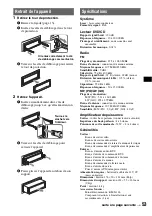 Предварительный просмотр 171 страницы Sony MEX-DV1000 - Cd/dvd Receiver, Mp3/wma Player Operating Instructions Manual