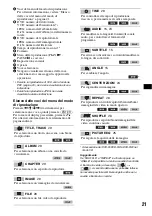 Предварительный просмотр 199 страницы Sony MEX-DV1000 - Cd/dvd Receiver, Mp3/wma Player Operating Instructions Manual