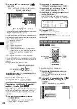 Предварительный просмотр 202 страницы Sony MEX-DV1000 - Cd/dvd Receiver, Mp3/wma Player Operating Instructions Manual