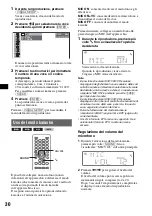 Предварительный просмотр 208 страницы Sony MEX-DV1000 - Cd/dvd Receiver, Mp3/wma Player Operating Instructions Manual