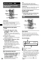 Предварительный просмотр 212 страницы Sony MEX-DV1000 - Cd/dvd Receiver, Mp3/wma Player Operating Instructions Manual