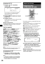 Предварительный просмотр 214 страницы Sony MEX-DV1000 - Cd/dvd Receiver, Mp3/wma Player Operating Instructions Manual