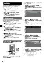 Предварительный просмотр 216 страницы Sony MEX-DV1000 - Cd/dvd Receiver, Mp3/wma Player Operating Instructions Manual