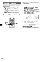 Предварительный просмотр 220 страницы Sony MEX-DV1000 - Cd/dvd Receiver, Mp3/wma Player Operating Instructions Manual