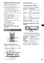 Предварительный просмотр 225 страницы Sony MEX-DV1000 - Cd/dvd Receiver, Mp3/wma Player Operating Instructions Manual