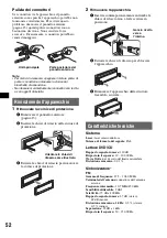 Предварительный просмотр 230 страницы Sony MEX-DV1000 - Cd/dvd Receiver, Mp3/wma Player Operating Instructions Manual