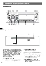 Предварительный просмотр 246 страницы Sony MEX-DV1000 - Cd/dvd Receiver, Mp3/wma Player Operating Instructions Manual