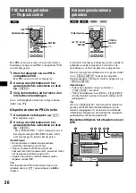 Предварительный просмотр 258 страницы Sony MEX-DV1000 - Cd/dvd Receiver, Mp3/wma Player Operating Instructions Manual