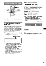 Предварительный просмотр 261 страницы Sony MEX-DV1000 - Cd/dvd Receiver, Mp3/wma Player Operating Instructions Manual