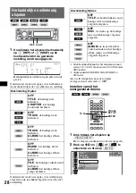 Предварительный просмотр 266 страницы Sony MEX-DV1000 - Cd/dvd Receiver, Mp3/wma Player Operating Instructions Manual