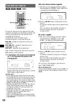 Предварительный просмотр 268 страницы Sony MEX-DV1000 - Cd/dvd Receiver, Mp3/wma Player Operating Instructions Manual