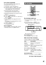 Предварительный просмотр 285 страницы Sony MEX-DV1000 - Cd/dvd Receiver, Mp3/wma Player Operating Instructions Manual