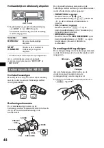 Предварительный просмотр 286 страницы Sony MEX-DV1000 - Cd/dvd Receiver, Mp3/wma Player Operating Instructions Manual