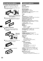 Предварительный просмотр 290 страницы Sony MEX-DV1000 - Cd/dvd Receiver, Mp3/wma Player Operating Instructions Manual