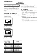 Предварительный просмотр 4 страницы Sony MEX-DV1000 - Cd/dvd Receiver, Mp3/wma Player Service Manual