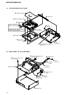 Предварительный просмотр 14 страницы Sony MEX-DV1000 - Cd/dvd Receiver, Mp3/wma Player Service Manual