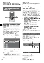 Preview for 32 page of Sony MEX-DV1100 Operating Instructions Manual