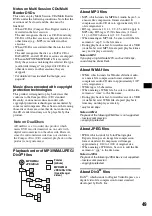 Preview for 49 page of Sony MEX-DV1100 Operating Instructions Manual