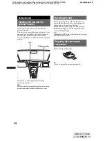 Предварительный просмотр 14 страницы Sony MEX-DV1500U Operating Instructions Manual