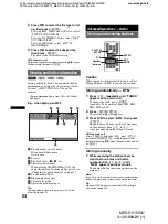 Preview for 34 page of Sony MEX-DV1500U Operating Instructions Manual