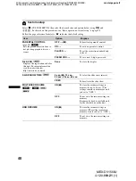 Preview for 40 page of Sony MEX-DV1500U Operating Instructions Manual