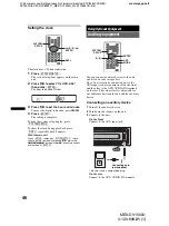 Preview for 46 page of Sony MEX-DV1500U Operating Instructions Manual