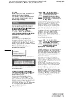 Preview for 60 page of Sony MEX-DV1500U Operating Instructions Manual